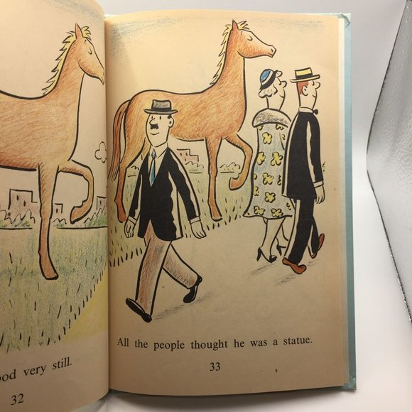 Vintage I Can Read Book Hardcover Chester Syd Hoff Children's Wild Horse Horses - Picture 6 of 9